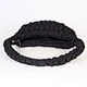 black quilted bag
